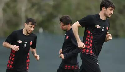 دست دادن در تمرین پرسپولیس ممنوع شد!