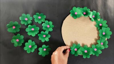 کاردستی گل گلی کاغذی ایده ای خلاقانه برای تزئین اتاق بچه ها!