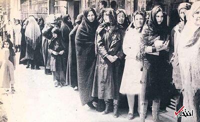عکس/ صف نخستین انتخابات انقلاب