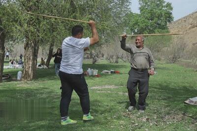 (تصاویر) سیزده بدر در منطقه صفر مرزی رود ارس