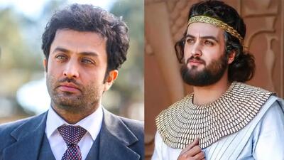 تصویر روز | گریم «مصطفی زمانی» در دو بازی محشرش از یوسف پیامبر تا شهرزاد | گلی شی
