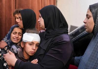 شهادت ۳ فلسطینی در حمله به چادر محل اسکان آوارگان در غرب خان یونس