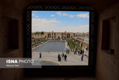 باغ دولت آباد یزد در نوروز 1405
