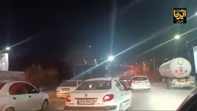 ترافیک فوق سنگین شبانه در مازندران؛ کندوان و هراز قفل شد