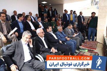 حضور وزیر ورزش در گود زینل خان اسفراین - پارس فوتبال