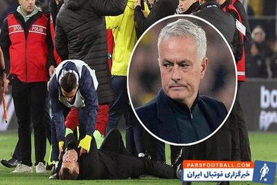 مورینیو ترک عادت نکرد؛ تکرار یک حرکت پس از ۱۴ سال + فیلم - پارس فوتبال