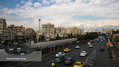 شاخص کیفیت هوا در تهران: وضعیت قابل قبول