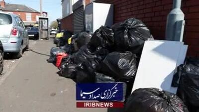 انباشت زباله‌ها در دومین شهر بزرگ انگلیس