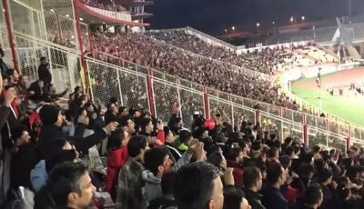 شور و شوق هواداران تراکتور در پارک ائل‌گلی تبریز