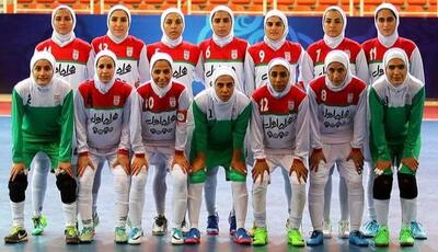 جایگاه بدون تغییر ایران در جدیدترین رده‌بندی فوتسال بانوان
