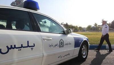 توقیف سواری بی ام دبلیو با سرعت ۲۵۰ کیلومتر در اصفهان