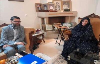 بانوی ایرانی که تابلوی معراج حضرت محمد (ص) را ۳۰ سال نقاشی کرد