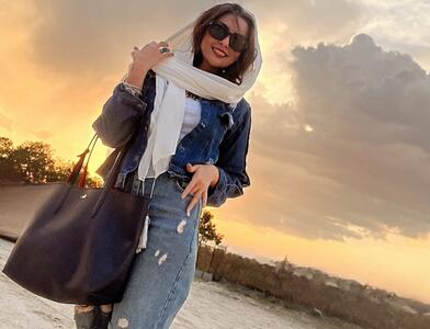 عکس برف بازی شیوا مکی نیان همسر ارسطو در پایتخت ۷ |  انصاف نیوز