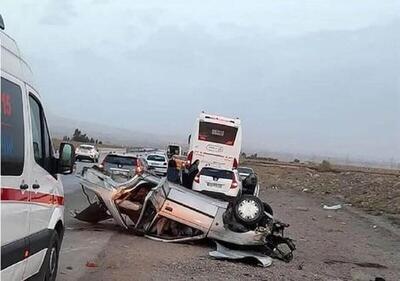 فوت ۸۳۸ نفر در تصادفات جاده‌ای در نوروز