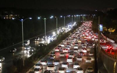 ترافیک سنگین در کریدور مشهد _ تهران؛ گردنه آهوان همچنان پر حجم است