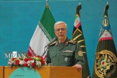 پیام نوروزی سرلشکر باقری از تخت جمشید به ملت ایران