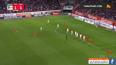 گل هری کین به آگزبورگ (آگزبورگ 1-2 بایرن مونیخ) - پارس فوتبال