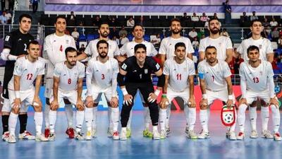 صعود یک پله‌ای فوتسالیست‌های ایران در رده‌بندی فیفا / یوزها در رده پنجم جهان