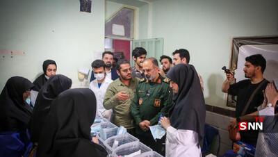 ارائه خدمات جهادی در مناطق مرزی خوزستان توسط بسیجیان سپاه قم+فیلم