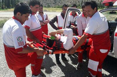 امدادرسانی به مصدومان ۲۲۸ حادثه نوروزی در استان اصفهان
