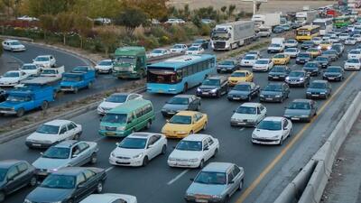 افزایش ۱۰ درصدی تردد خودرو‌ها در جاده‌های قزوین