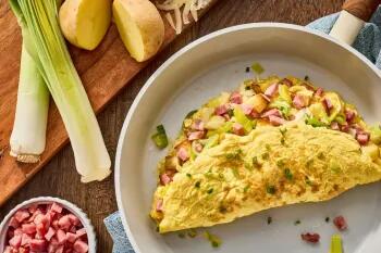 روش تهیه املت ژامبون برای صبحانه! - آینه فردا