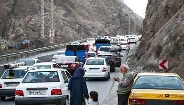 خروج ۱/۹ میلیون خودرو از گیلان؛ ترافیک سنگین در ورودی رودبار