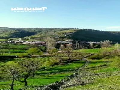 طبیعت بسیار زیبای روستای سالوک در شهر بانه