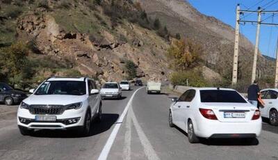 ترافیک پرحجم در راه‌های مواصلاتی مازندران