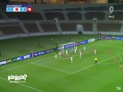 گل اول نوجوانان کره شمالی به ایران توسط چونگ هیوک