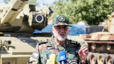فرمانده نیروی زمینی:‌ یکی از قدرتمندترین ارتش‌های دنیا هستیم/ اجازه هیچ گونه شرارتی را به دشمن نمی دهیم.