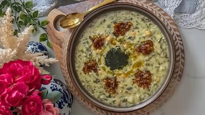 طرز تهیه آش شنگ خوشمزه ترین آش بهاری