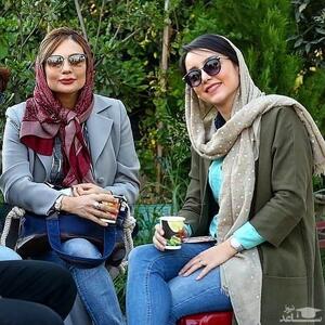 عکس/ تیپ ساده و شیک نازنین بیاتی در دورهمی دوستانه | اقتصاد24