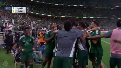 گل اول الاهلی عربستان به الاتحاد (راجر ایبانز)