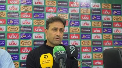 صحبتهای مهدی رجب زاده بعد از شکست برابر پیکان