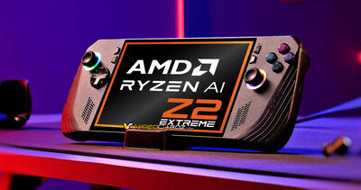 ارائه پردازنده AI Z2 Extreme برای کنسول‌های بازی دستی: AMD از اینتل عقب نمی‌ماند