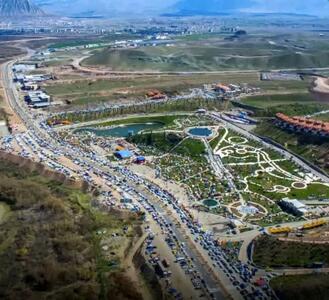 ارس میزبان بیش از ۲.۵ میلیون نفر مسافر نوروزی شد