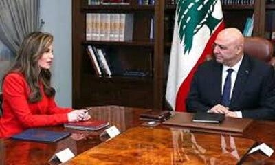 پرونده جنوب و عقب‌نشینی رژیم صهیونیستی، محور دیدار مقامات لبنان با فرستاده آمریکا