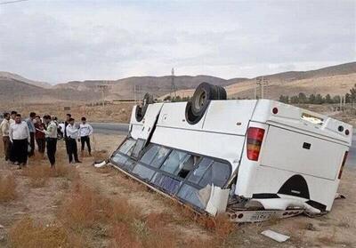 جزئیات واژگونی مینی‌بوس حامل دانش آموزان