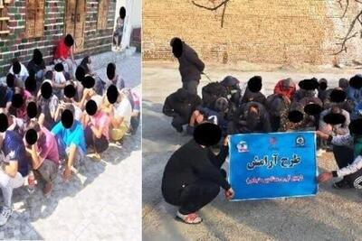 ساماندهی معتادان متجاهر رباط کریم در ایام نوروز