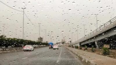 شروع بارش باران در این استان‌ها
