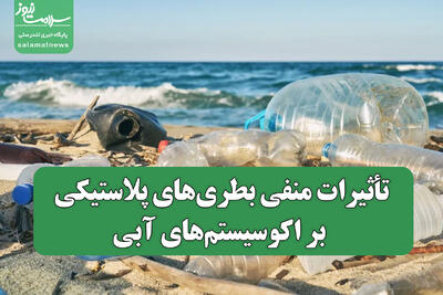 تأثیرات منفی بطری‌های پلاستیکی بر اکوسیستم‌های آبی
