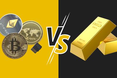 طلای آب شده بخریم یا ارز دیجیتال؟