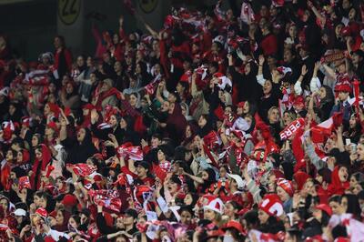 شعار تند زنان پرسپولیسی علیه درویش