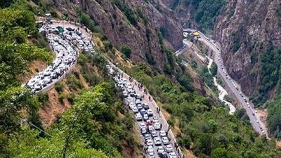 آزادراه تهران-شمال و چالوس دو طرفه شد
