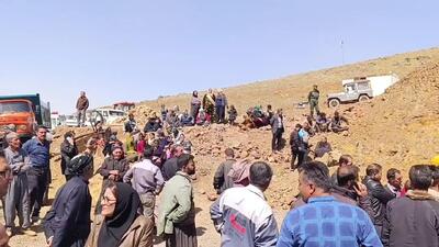 جزئیات جدید از ریزش معدن در مهاباد