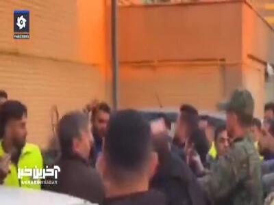 صحنه‌های وحشتناک از اتفاقات آخر بازی هوادار و ملوان