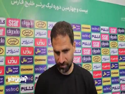 واکنش ابراهیم صادقی سرمربی سایپا به ماجرای وقت کشی دروازه‌بان تیمش