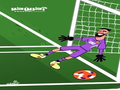 اثر جدید حمید سحری از پنالتی دیشب وینیسیوس مقابل والنسیا