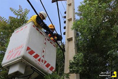 جمع‌آوری ۲۰۰۰ انشعاب غیرمجاز برق طی سال ۱۴۰۳ در زنجان